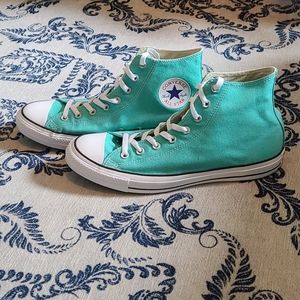 BNWOT Teal Converse Chuck Taylors
